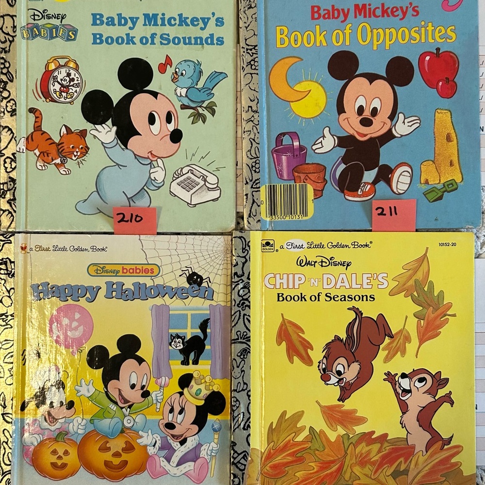 My First Little Golden Book: Disney Babies, Baby Mickey's Book Set